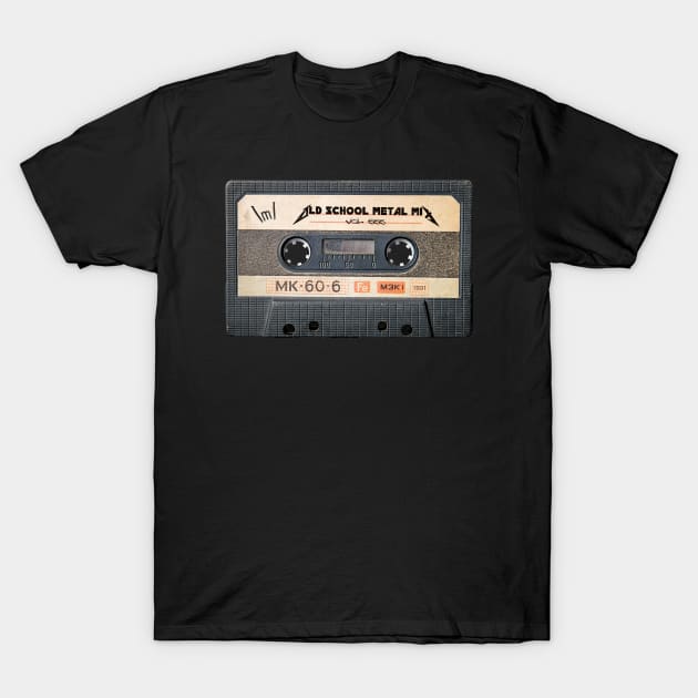 Old School Metal Mix T-Shirt by ModernPop